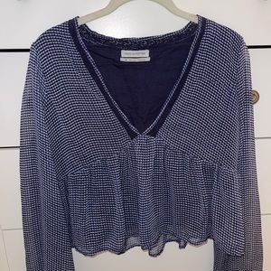UO Hazel Lace Trip Babydoll Top
